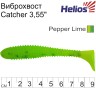 Виброхвост Helios Catcher Pepper Lime