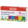 Пластилин классический Пифагор 12 цветов 120 г 103678