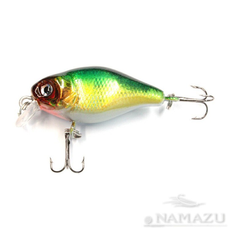 Воблер Namazu Heady Crank, 45мм, 4,3г, кренк, плавающий (0-1,5м), цвет 3, N30-45-3