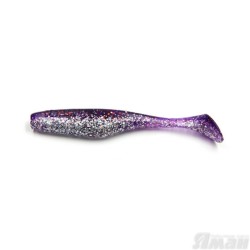 Виброхвост Yaman Greedy Shad, 5,5", цвет 19 - Silver Violet, 4 шт Y-GS55-19