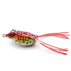 Лягушка-незацепляйка Namazu FROG, 55 мм, 8 г, цвет 20, YR Hooks (BN) #2 N-F55-8-20