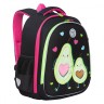 Ранец Grizzly анатомический, AVOCADO LOVE, 36х28х20 см, RAz-286-11/1