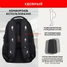 Рюкзак GERMANIUM UPGRADE универс., 3 отделения, USB-порт, "UP-2", черный, 47х33х21 см, 271666