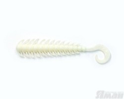 Твистер Yaman Ruff, 3", цвет 01 - White, 10 шт Y-R3-01
