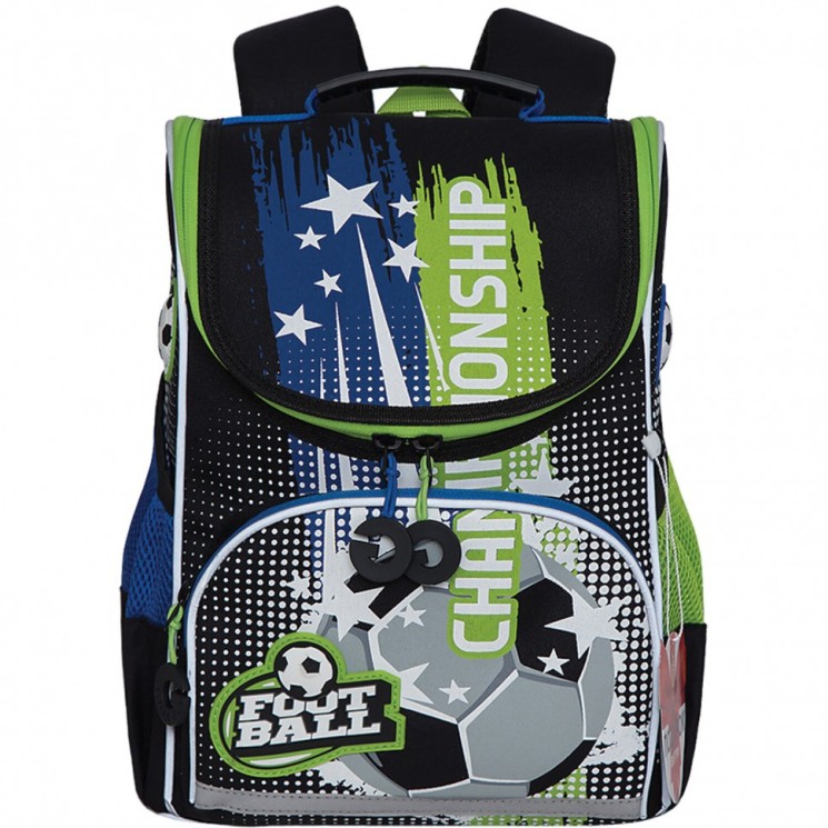 Рюкзак школьный ортопедический Grizzly Champion 8 л RAm-085-4/1