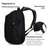 Рюкзак Brauberg Content 2 отделения, светоотражающий принт, Think, 47х33х18 см, 270764