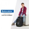 Рюкзак Brauberg Content 2 отделения, светоотражающий принт, Think, 47х33х18 см, 270764