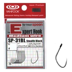 Крючок Vanfook SP-31BL №8 Stealth Black (8 шт)
