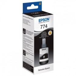 Чернила EPSON 774 T7741 для СНПЧ Epson черные ОРИГИНАЛЬНЫЕ C13T77414A 361244