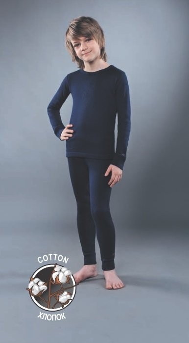 Рубашка с дл.рукавом детская GUAHOO Comfort Middle 282А-NV