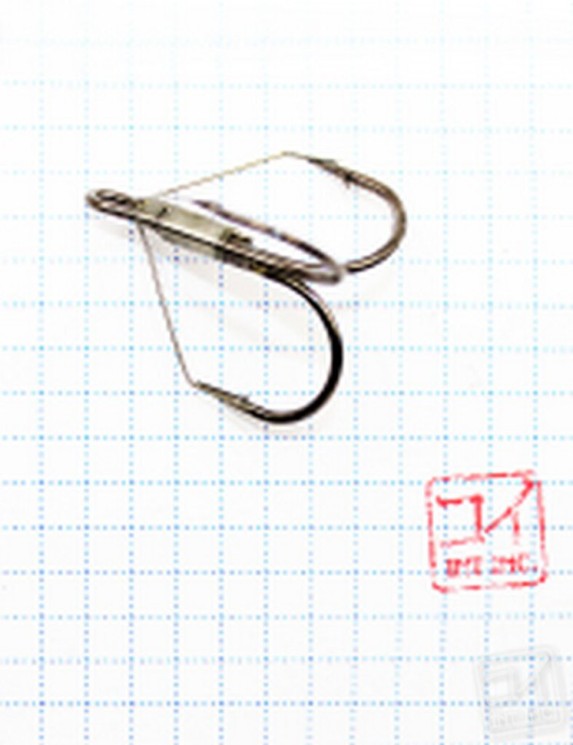 Крючок Koi Weedless Treble Hook № 2/0 , BN, тройник незацепляйка (5 шт.) KH2335-2/0BN