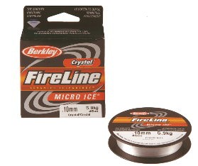 Леска плетеная Berkley FireLine Micro Ice Crystal 45м 0.06мм (4.4кг)