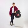 Рюкзак Brauberg Content 2 отделения, светоотражающий принт, Figures, 47х33х18 см, 270765