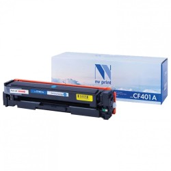 Картридж лазерный NV PRINT NV-CF401A для HP голубой ресурс 1400 стр. 363412