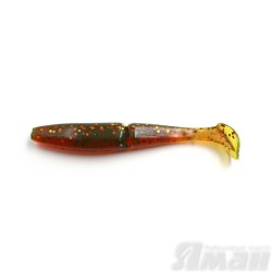 Виброхвост Yaman Mamura, 4", цвет 20 - Kiwi Shad, 5 шт Y-M4-20