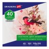 Альбом для акварели 198х198 мм Brauberg Art Classic 40 листов, 180 г/м2, среднее зерно 105928