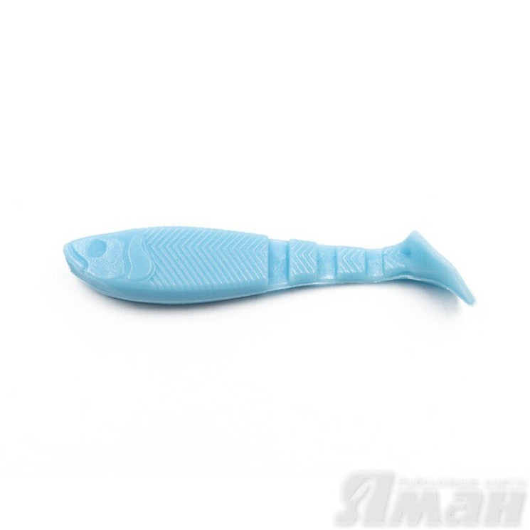 Виброхвост Yaman Light-Flake, 2,5", цвет 12 - Menthol, 6 шт Y-LF25-12