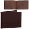 Обложка на студенческий билет Befler Classic из натуральной кожи коричневая F.12.-1