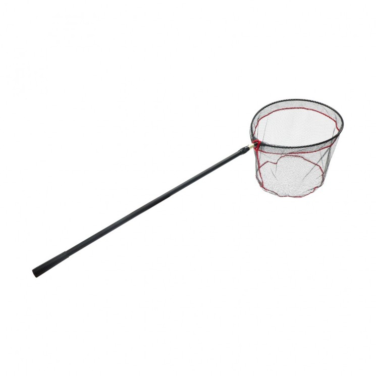 Подсачек телескопич. Namazu Pro NoKnot Net PVC 200 см, обод овал 55х45 см NP-NKNP45-200