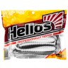 Виброхвост Helios Catcher 3,55"/9 см, цвет Black & White 5 шт HS-2-023