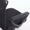 Кресло офисное компактное Brabix Jet MG-315 сетка/ткань, черное 531839