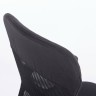 Кресло офисное компактное Brabix Jet MG-315 сетка/ткань, черное 531839