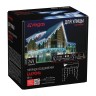 Электрогирлянда Vegas 24V Бахрома 288 холодных LED ламп, 72 нити, 12*0,6 м 55161