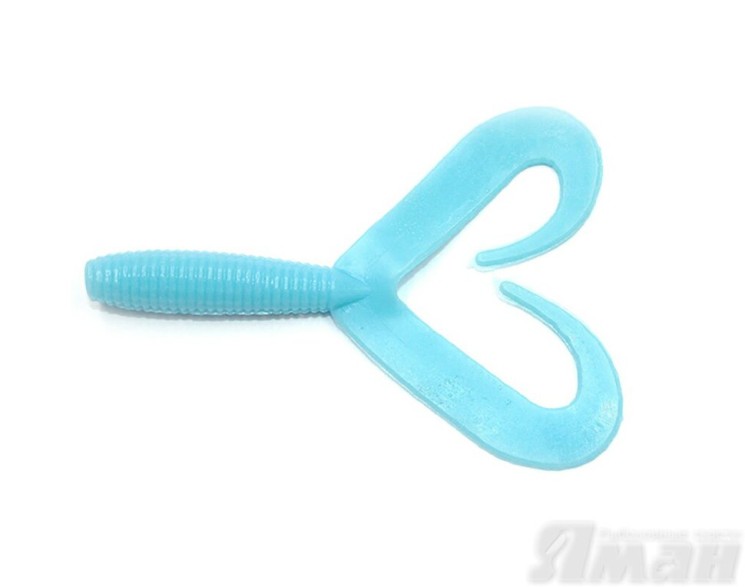 Твистер Yaman Loop-Two, 5", цвет 12 - Menthol, 5 шт Y-LT5-12