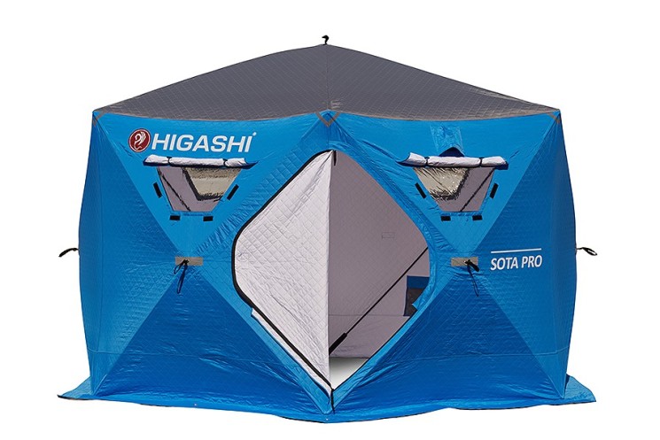 Зимняя палатка шестигранная Higashi Sota Pro DC трехслойная