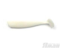 Виброхвост Yaman Spry Minnow, 4" цвет 01 - White, 5 шт Y-SM4-01