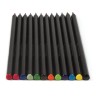 Карандаши цветные трехгранные Brauberg Black Jack 12 цветов 180834