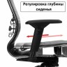 Кресло офисное Metta К-3 ткань/сетка, черное