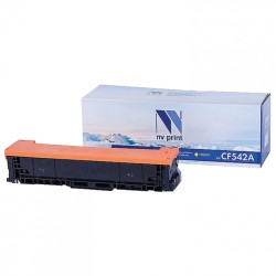 Картридж лазерный NV PRINT NV-CF542A для HP желтый ресурс 1300 стр. 363429
