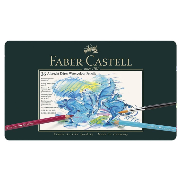 Карандаши акварельные художественные Faber Castell Albrecht Durer 36 цветов в коробке 117536