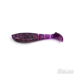 Виброхвост Yaman Light-Flake, 2,5", цвет 08 - Violet, 6 шт Y-LF25-08