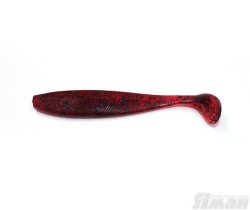 Виброхвост Yaman Sharky Shad, 4,5", цвет 04 - Grape, 5 шт Y-SS45-04