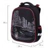 Ранец Brauberg Premium, 2 отделения,  City car, LED ЛАМПОЧКИ, 38х29х16 см, 271356