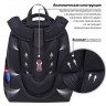 Ранец Brauberg Premium, 2 отделения,  City car, LED ЛАМПОЧКИ, 38х29х16 см, 271356