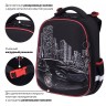 Ранец Brauberg Premium, 2 отделения,  City car, LED ЛАМПОЧКИ, 38х29х16 см, 271356