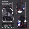 Ранец Brauberg Premium, 2 отделения,  City car, LED ЛАМПОЧКИ, 38х29х16 см, 271356