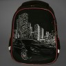 Ранец Brauberg Premium, 2 отделения,  City car, LED ЛАМПОЧКИ, 38х29х16 см, 271356