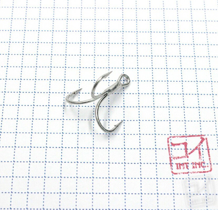 Крючок Koi 6066 № 8, MT, тройник (10 шт.) KH3341-8MT