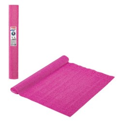 Бумага гофр. Brauberg Fiore 140 г/м2 светло-малиновая (970) 50х250 см 112582 цена за 5 шт