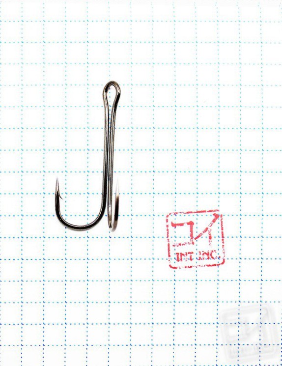 Крючок Koi Double Hook № 2, BN, двойник (10 шт.) KH2301-2BN