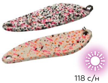 Блесна форелевая Namazu Pro TiA Paradiso, вес 2,7 г, цвет 118 светонакопительная NP-TP27-118G