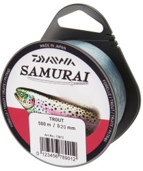 Леска Daiwa Samurai Trout 500м 0,2мм (3,9кг) прозрачная