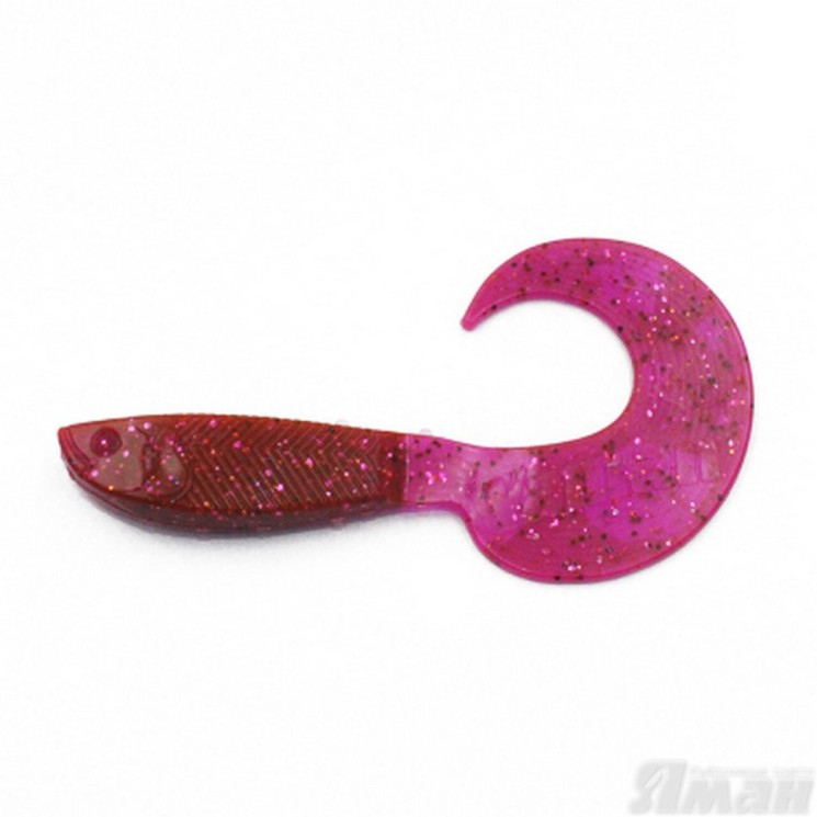 Твистер Yaman Mermaid Tail, 3" цвет 21 - Magic Violet, 10 шт Y-MT3-21