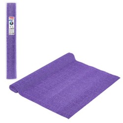 Бумага гофрированная Brauberg Fiore 180 г/м2 сиреневая (17e2) 50х250 см 112644