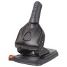 Дырокол металлический мощный Brauberg "Heavy duty" до 65 л, эргономичный, черный 228496
