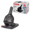Дырокол металлический мощный Brauberg "Heavy duty" до 65 л, эргономичный, черный 228496